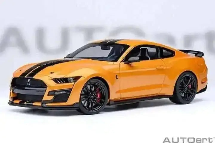 AUTOart Ford Shelby Mustang GT500 Cyber Orange 1:18 Model Car