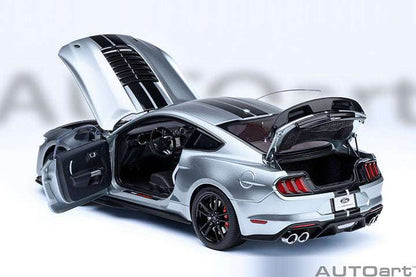AUTOart Ford Shelby Mustang GT500 Iconic Silver 1:18 STM Diecast Default Title Default Title-