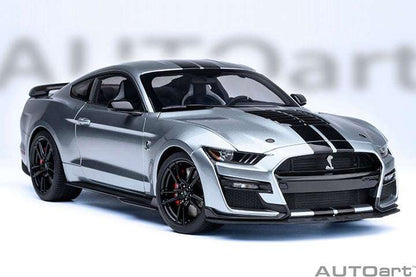 AUTOart Ford Shelby Mustang GT500 Iconic Silver 1:18 STM Diecast Default Title Default Title-