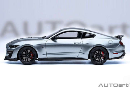 AUTOart Ford Shelby Mustang GT500 Iconic Silver 1:18 STM Diecast Default Title Default Title-