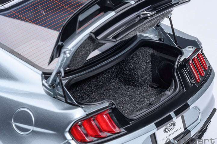 AUTOart Ford Shelby Mustang GT500 Iconic Silver 1:18 STM Diecast Default Title Default Title-