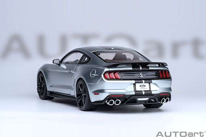 AUTOart Ford Shelby Mustang GT500 Iconic Silver 1:18 STM Diecast Default Title Default Title-