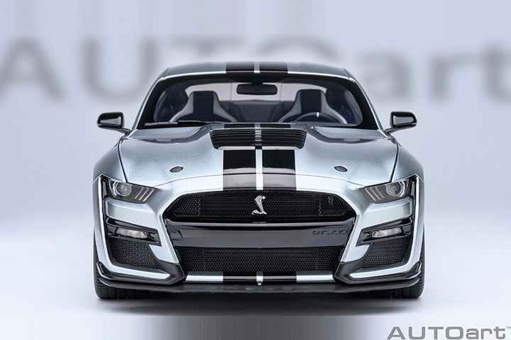 AUTOart Ford Shelby Mustang GT500 Iconic Silver 1:18 STM Diecast Default Title Default Title-