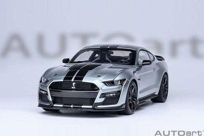 AUTOart Ford Shelby Mustang GT500 Iconic Silver 1:18 STM Diecast Default Title Default Title-