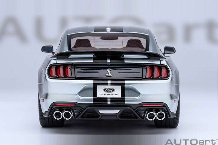 AUTOart Ford Shelby Mustang GT500 Iconic Silver 1:18 STM Diecast Default Title Default Title-