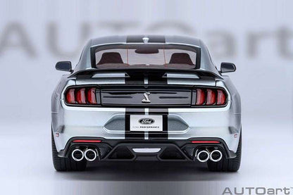 AUTOart Ford Shelby Mustang GT500 Iconic Silver 1:18 STM Diecast Default Title Default Title-
