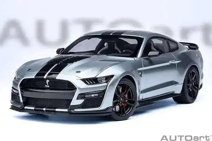 AUTOart Ford Shelby Mustang GT500 Iconic Silver 1:18 Cartsfy Inc.