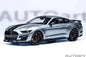 AUTOart Ford Shelby Mustang GT500 Iconic Silver 1:18 Model for collectors.