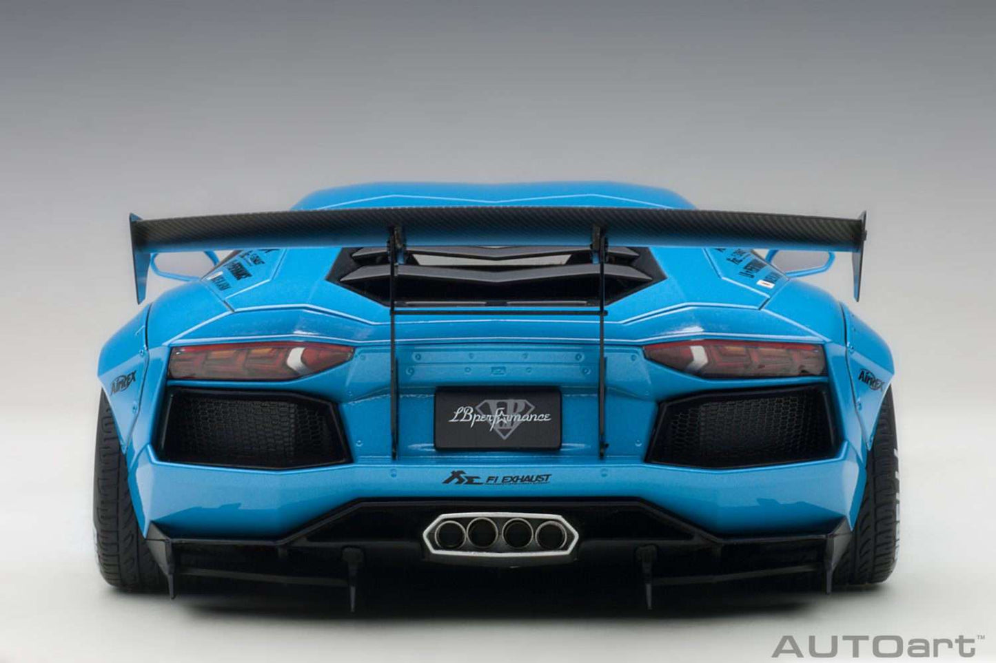 AUTOart Lamborghini Aventador LB Works Metallic Sky Blue 1:18 STM Diecast Default Title Default Title-
