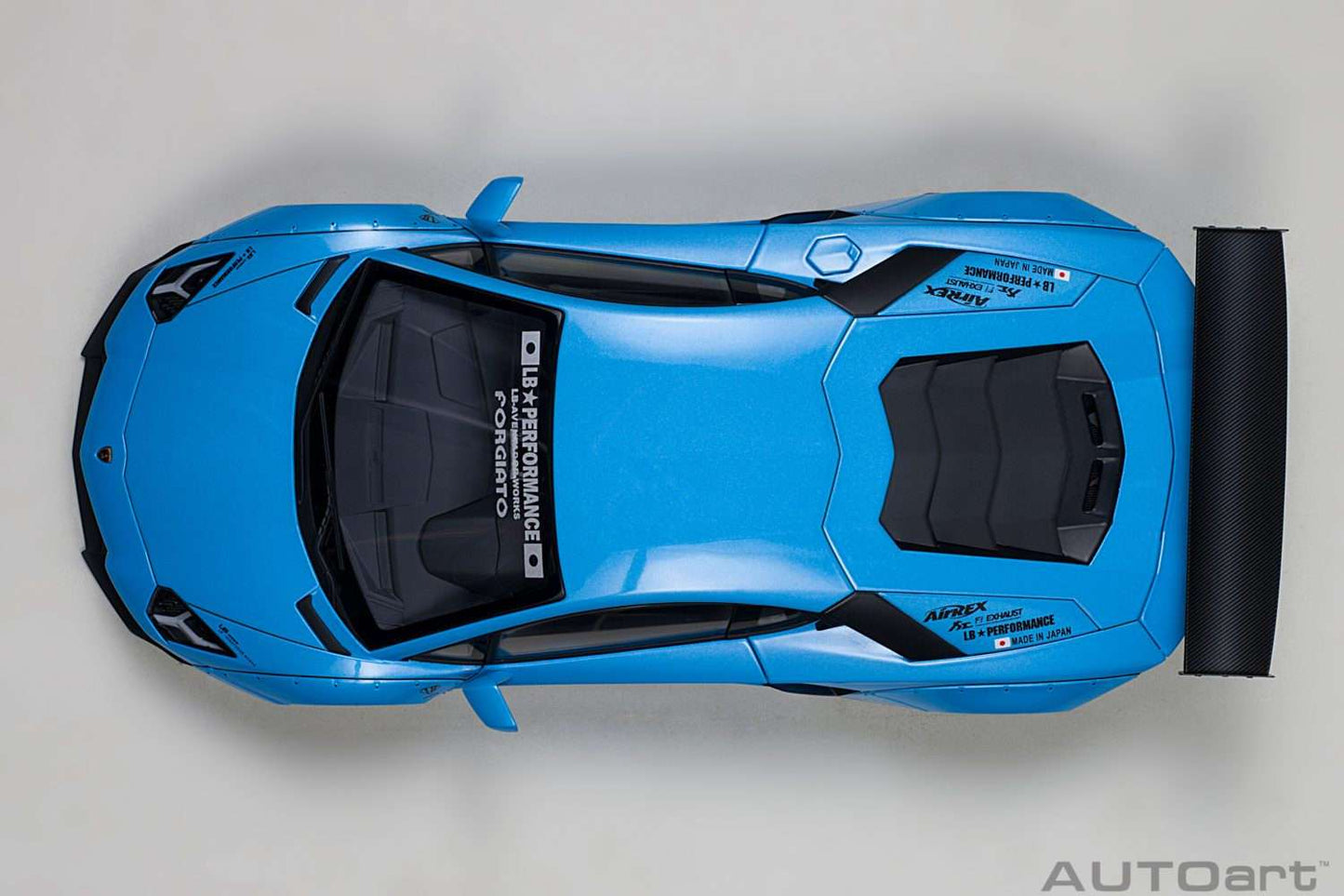 AUTOart Lamborghini Aventador LB Works Metallic Sky Blue 1:18 Cartsfy Inc.
