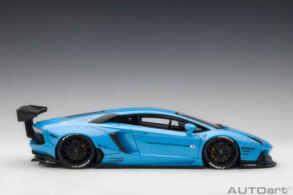 AUTOart Lamborghini Aventador LB Works Metallic Sky Blue 1:18 STM Diecast Default Title Default Title-