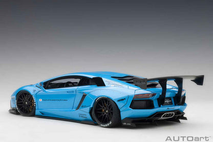 AUTOart Lamborghini Aventador LB Works Metallic Sky Blue 1:18 STM Diecast Default Title Default Title-