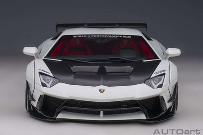AUTOart Lamborghini Aventador Liberty Walk LB-Works, Limited Edition, Metallic White 1:18 Cartsfy Inc.