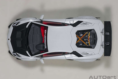 AUTOart Lamborghini Aventador Liberty Walk LB-Works, Limited Edition, Metallic White 1:18 Cartsfy Inc.