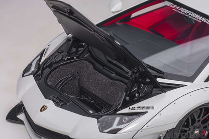 AUTOart Lamborghini Aventador Liberty Walk LB-Works, Limited Edition, Metallic White 1:18 Cartsfy Inc.