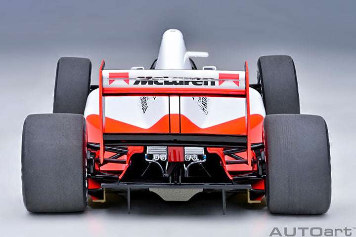AUTOart Mclaren (w/ Logo) Honda MP4/6 No 1 Japanese GP 1991 Senna 1:18 STM Diecast Default Title Default Title-