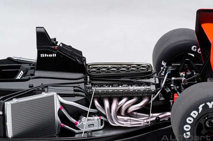AUTOart Mclaren (w/ Logo) Honda MP4/6 No 1 Japanese GP 1991 Senna 1:18 STM Diecast Default Title Default Title-