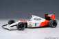 AUTOart Mclaren (w/ Logo) Honda MP4/6 No 1 Japanese GP 1991 Senna 1:18 STM Diecast Default Title Default Title-