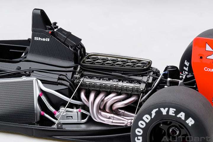AUTOart Mclaren (w/ Logo) Honda MP4/6 No 1 Japanese GP 1991 Senna 1:18 STM Diecast Default Title Default Title-
