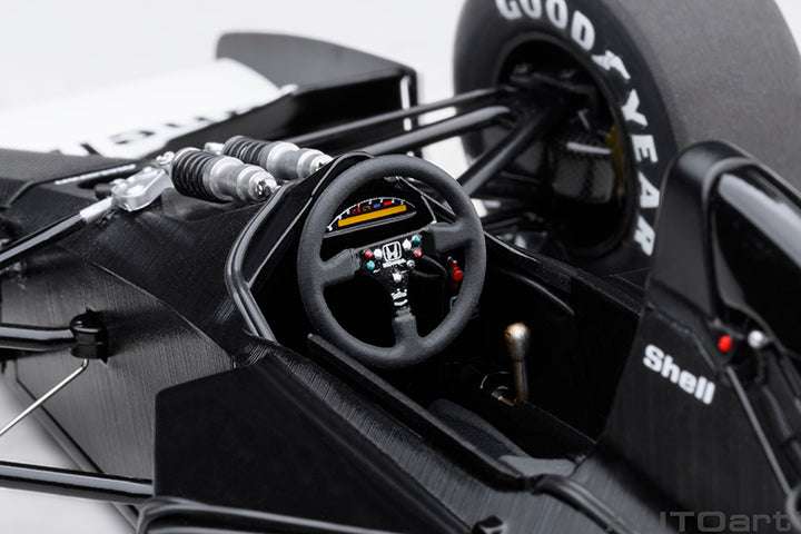 AUTOart Mclaren (w/ Logo) Honda MP4/6 No 1 Japanese GP 1991 Senna 1:18 STM Diecast Default Title Default Title-