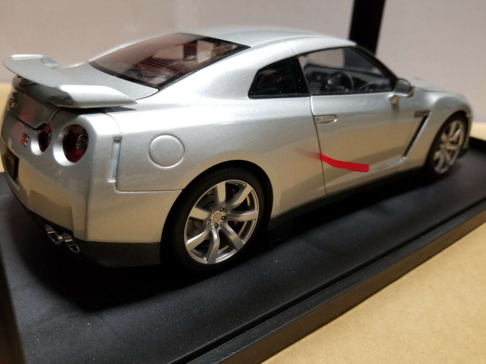 AUTOart Millennium Nissan Skyline GT-R (R35) Ultimate Metal Silver 1:18 Cartsfy Inc.