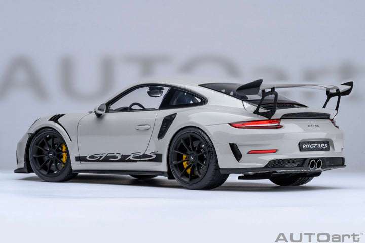 AUTOart Porsche 911 991.2 GT3 RS Chalk (Crayon) Grey 1:18 STM Diecast Default Title Default Title-