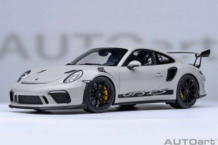 AUTOart Porsche 911 991.2 GT3 RS Chalk (Crayon) Grey 1:18 STM Diecast Default Title Default Title-