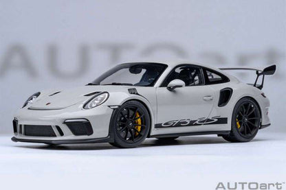 AUTOart Porsche 911 991.2 GT3 RS Chalk (Crayon) Grey 1:18 STM Diecast Default Title Default Title-
