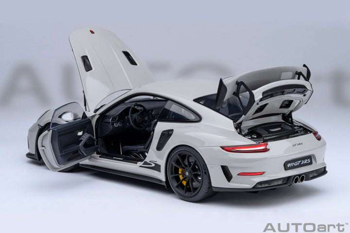 AUTOart Porsche 911 991.2 GT3 RS Chalk (Crayon) Grey 1:18 STM Diecast Default Title Default Title-