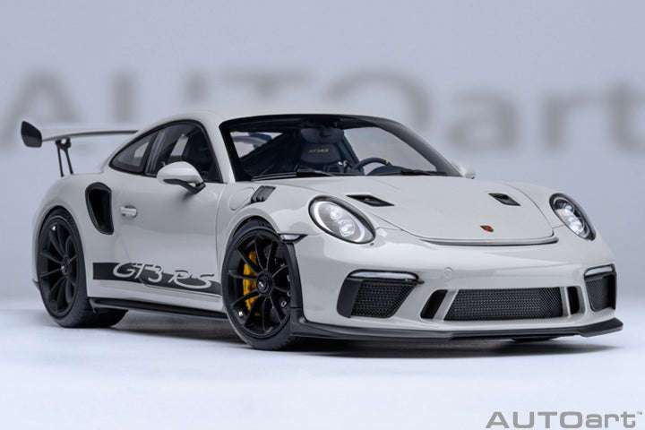 AUTOart Porsche 911 991.2 GT3 RS Chalk (Crayon) Grey 1:18 STM Diecast Default Title Default Title-
