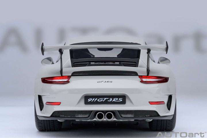 AUTOart Porsche 911 991.2 GT3 RS Chalk (Crayon) Grey 1:18 STM Diecast Default Title Default Title-