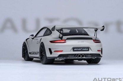 AUTOart Porsche 911 991.2 GT3 RS Chalk (Crayon) Grey 1:18 STM Diecast Default Title Default Title-