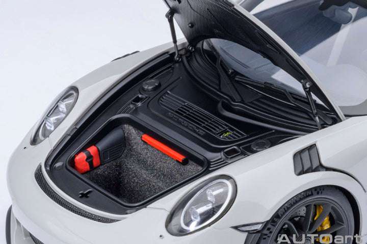 AUTOart Porsche 911 991.2 GT3 RS Chalk (Crayon) Grey 1:18 STM Diecast Default Title Default Title-