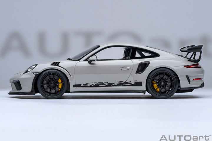 AUTOart Porsche 911 991.2 GT3 RS Chalk (Crayon) Grey 1:18 STM Diecast Default Title Default Title-