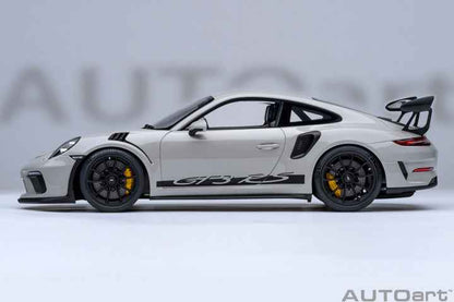 AUTOart Porsche 911 991.2 GT3 RS Chalk (Crayon) Grey 1:18 STM Diecast Default Title Default Title-