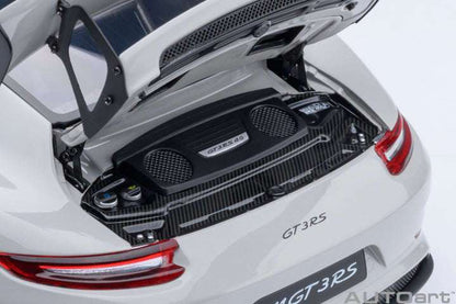 AUTOart Porsche 911 991.2 GT3 RS Chalk (Crayon) Grey 1:18 STM Diecast Default Title Default Title-