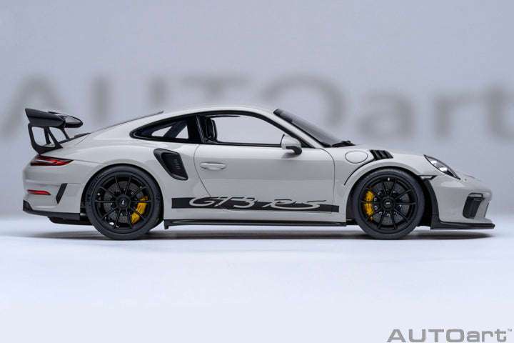 AUTOart Porsche 911 991.2 GT3 RS Chalk (Crayon) Grey 1:18 STM Diecast Default Title Default Title-