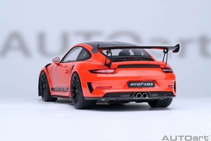AUTOart Porsche 911 991.2 GT3 RS w/ Weissach Pkg Lava Orange 1:18 Cartsfy Inc.