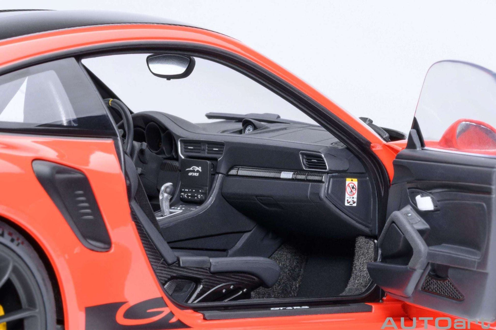 AUTOart Porsche 911 991.2 GT3 RS w/ Weissach Pkg Lava Orange 1:18 Cartsfy Inc.