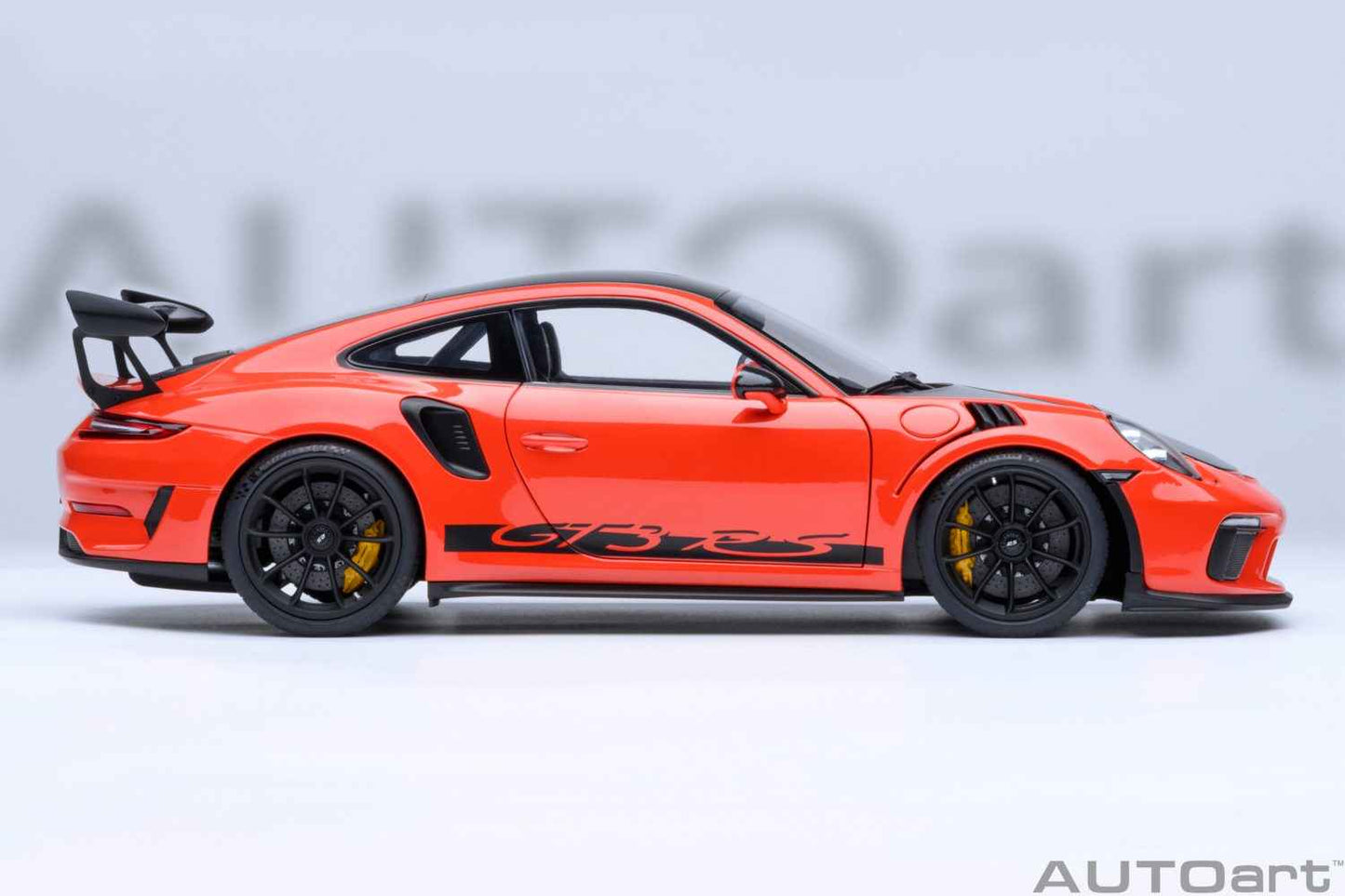 AUTOart Porsche 911 991.2 GT3 RS w/ Weissach Pkg Lava Orange 1:18 Cartsfy Inc.