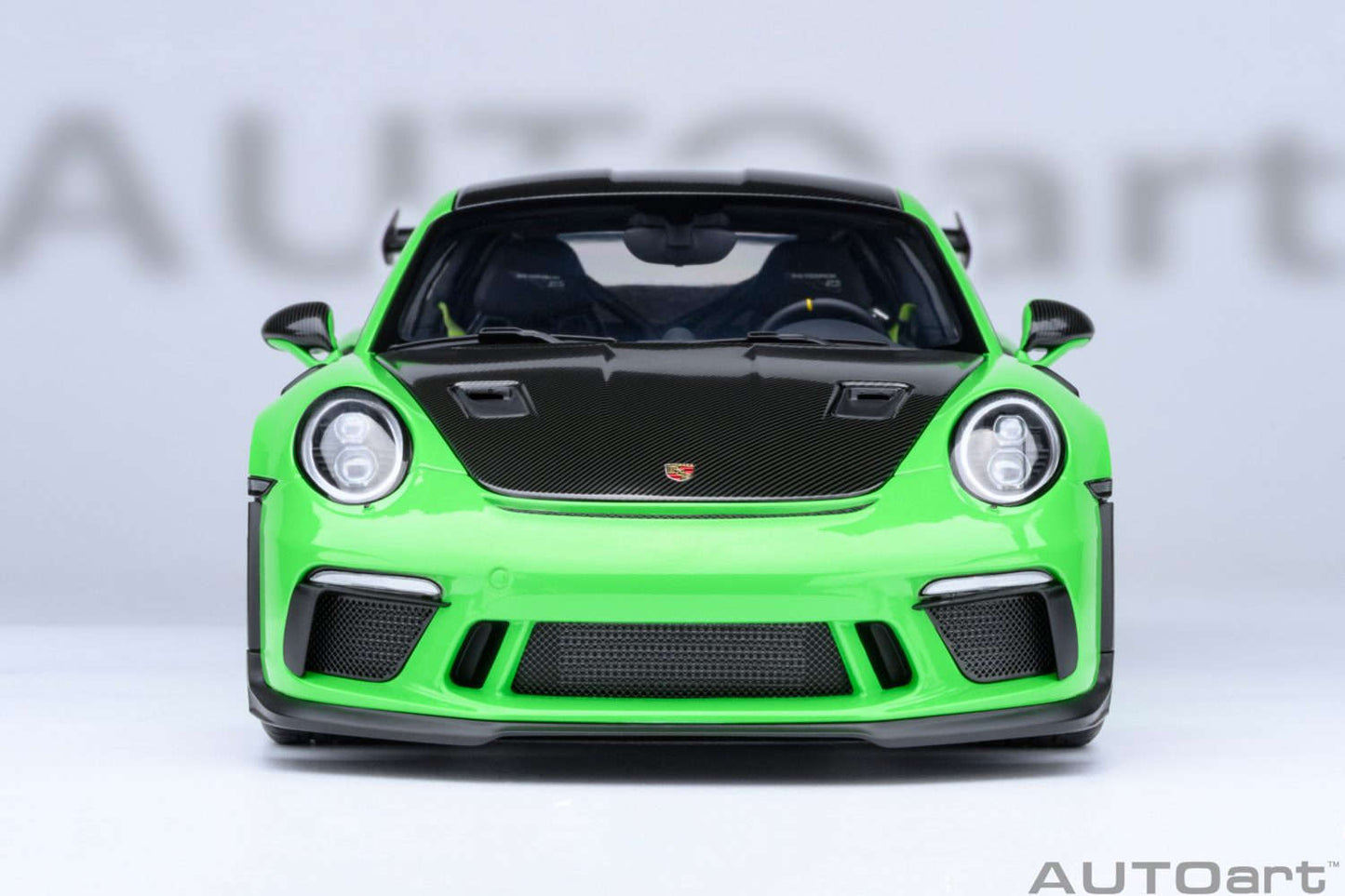 AUTOart Porsche 911 991.2 GT3 RS w/ Weissach Pkg Lizard Green 1:18 Cartsfy Inc.