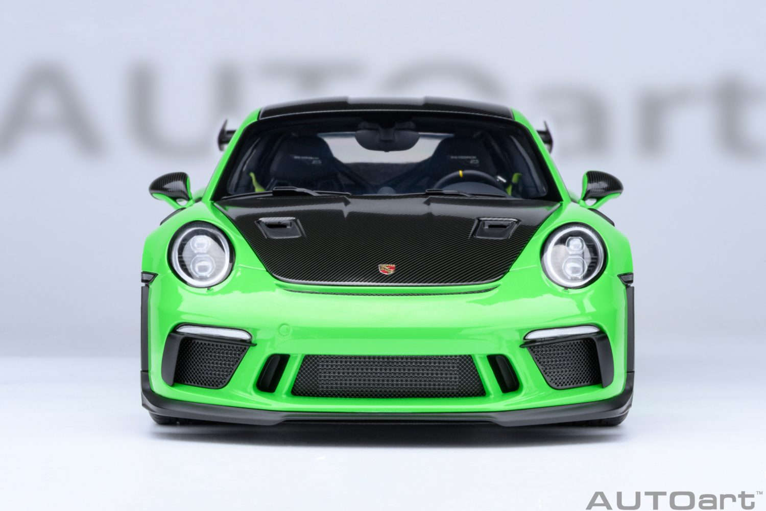AUTOart Porsche 911 991.2 GT3 RS w/ Weissach Pkg Lizard Green 1:18 Cartsfy Inc.