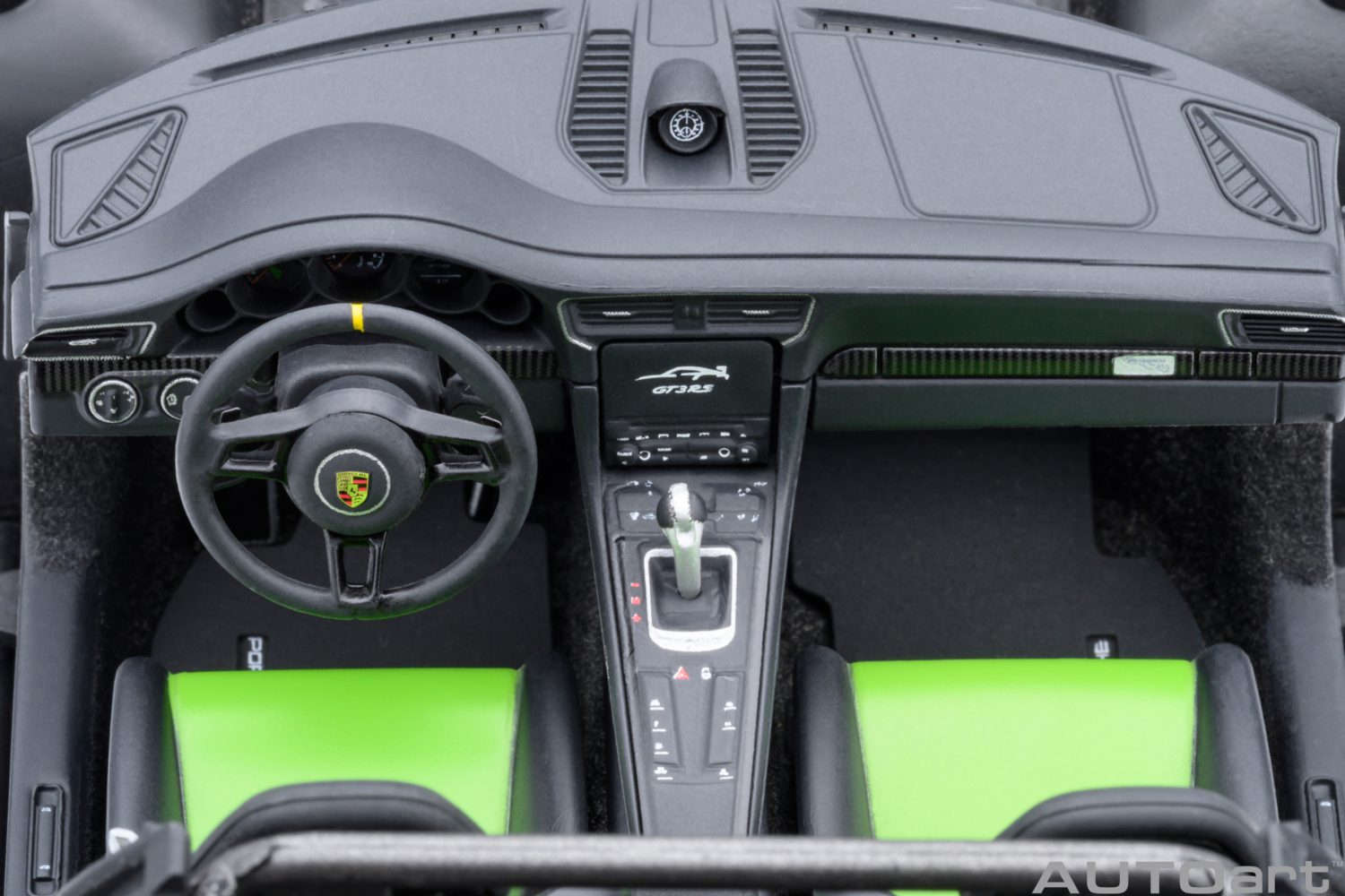 AUTOart Porsche 911 991.2 GT3 RS w/ Weissach Pkg Lizard Green 1:18 Cartsfy Inc.
