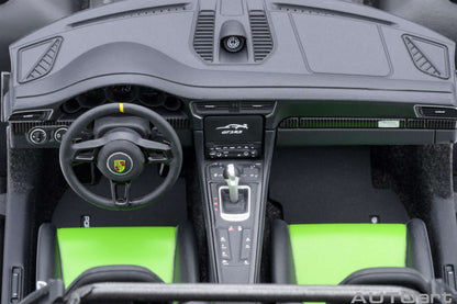 AUTOart Porsche 911 991.2 GT3 RS w/ Weissach Pkg Lizard Green 1:18 Cartsfy Inc.