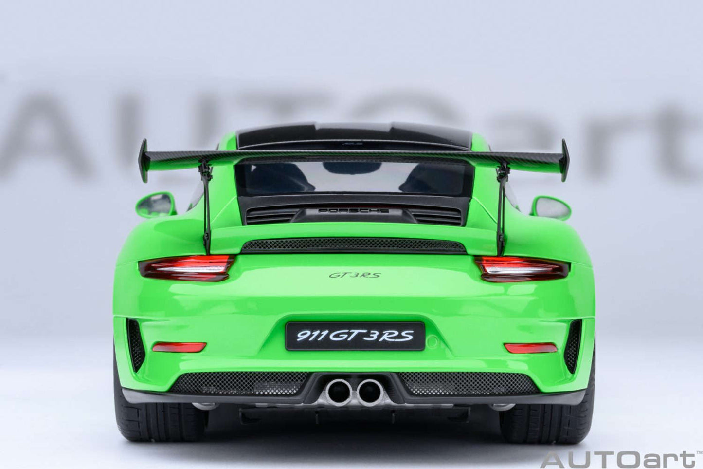 AUTOart Porsche 911 991.2 GT3 RS w/ Weissach Pkg Lizard Green 1:18 Cartsfy Inc.