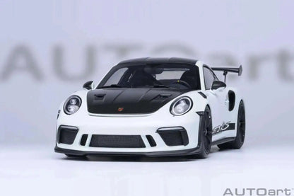 AUTOart Porsche 911 991.2 GT3 RS w/ Weissach Pkg White 1:18 Cartsfy Inc.