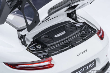 AUTOart Porsche 911 991.2 GT3 RS w/ Weissach Pkg White 1:18 Cartsfy Inc.
