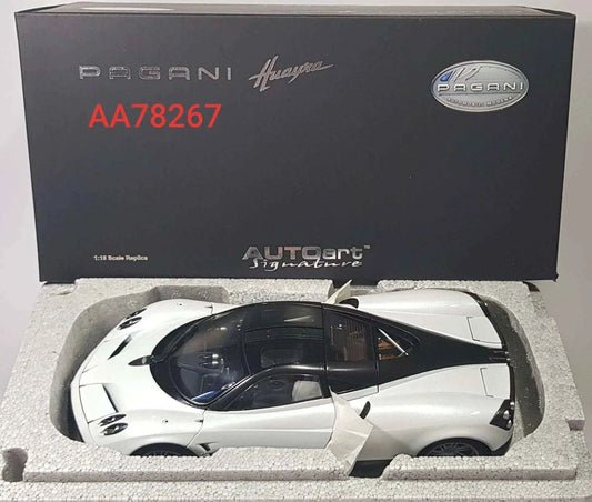 AUTOart Signature Pagani Huayra White DIECAST 1:18