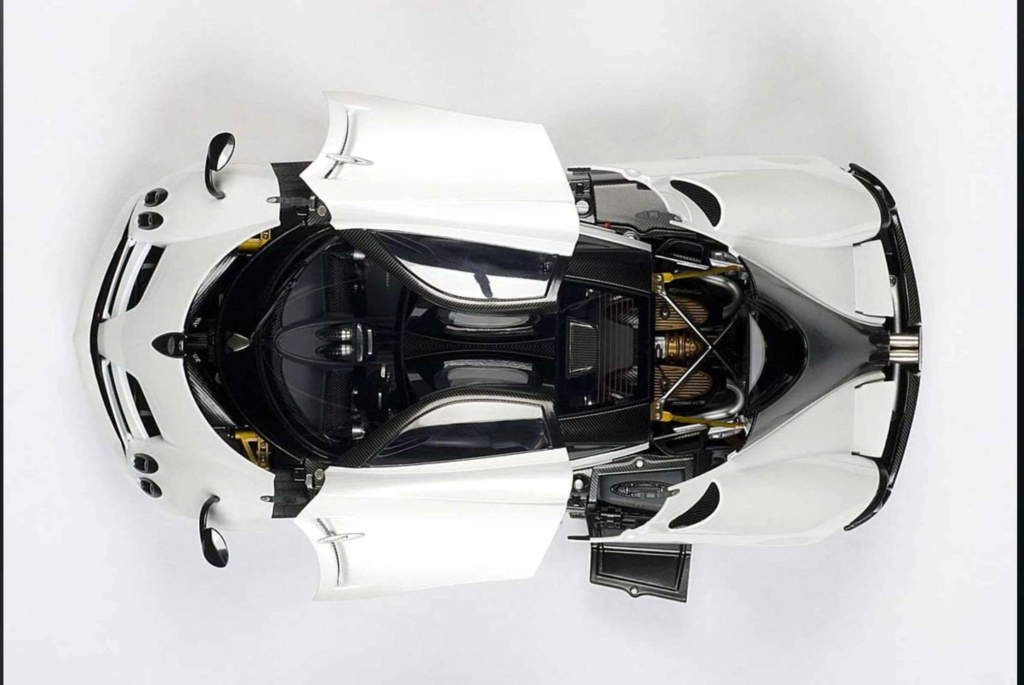 AUTOart Signature Pagani Huayra White DIECAST 1:18 STM Diecast Default Title Default Title-