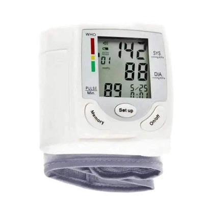 Automatic Digital Wrist Cuff Blood Pressure Monitor Cartsfy Inc.